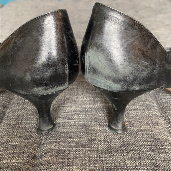 Italian leather kitten heels - Picture 10 of 10